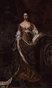 Sir Godfrey Kneller Queen Anne oil painting